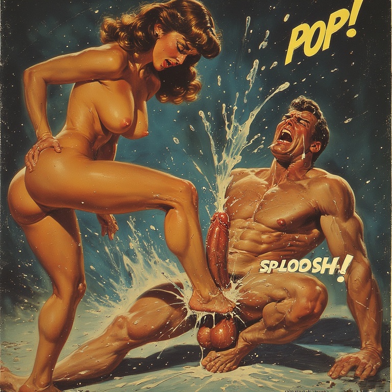 Vintage Ball Stomping Pics